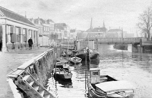 De haven van Vlaardingen vroeger 1930
