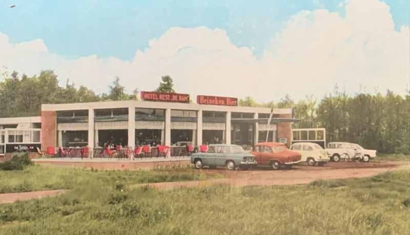 hotel de Ram Halsteren briefkaart ansichtkaart