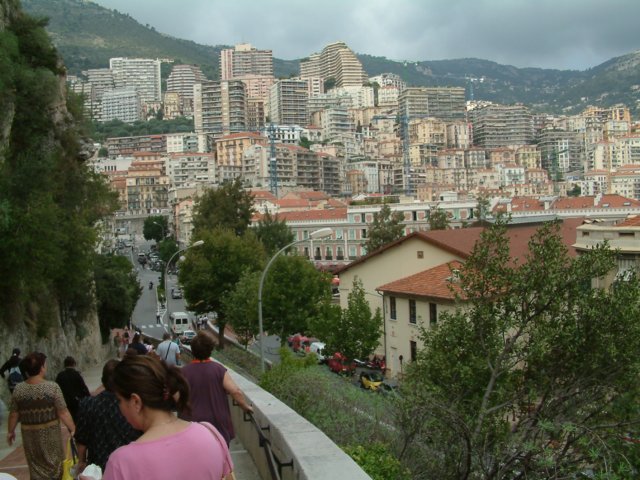 op naar het paleis van Monaco