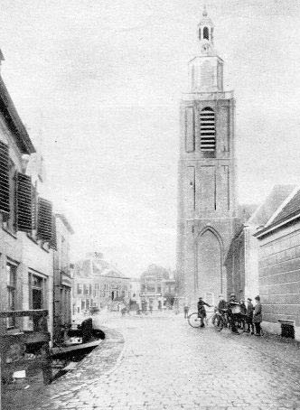 De toren van de groote kerk 1930