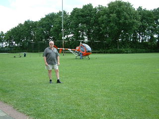 Helikoptervlucht braderie Lepelstraat