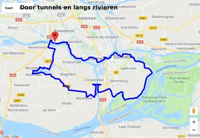 hoekse waard fietsroute
