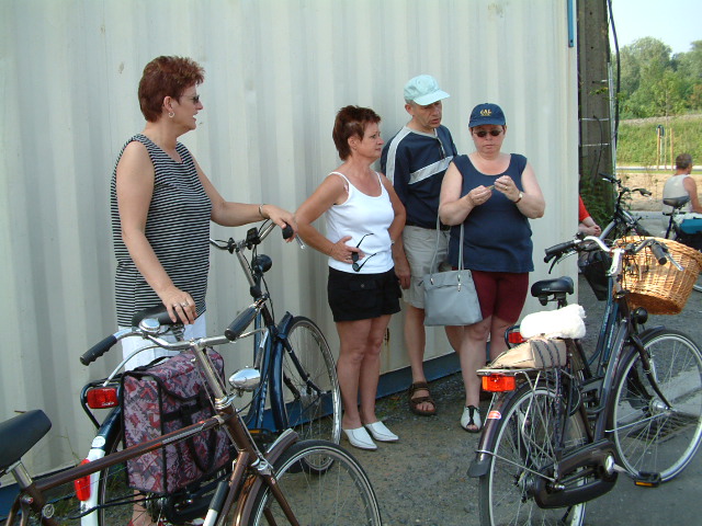 fietsen in Belgie langs de Schelde