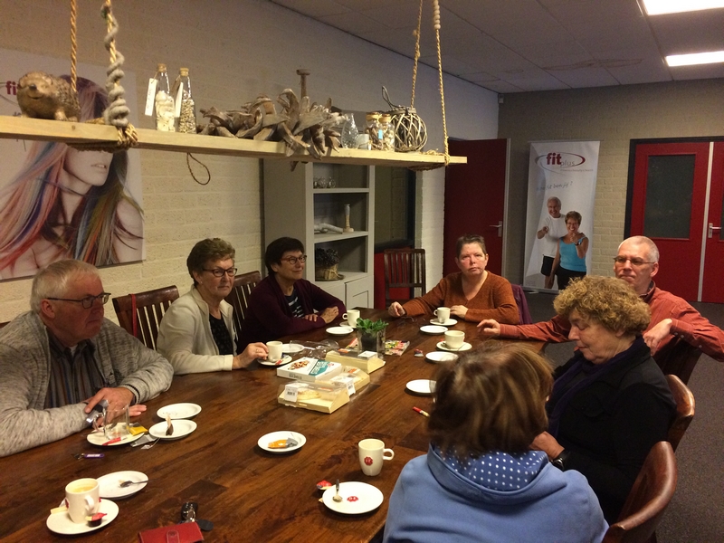 fitness senioren koffie en sporten