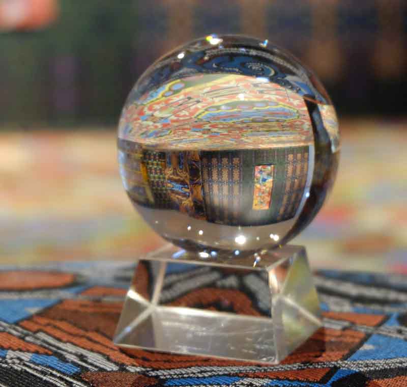 scherpstellen lensball