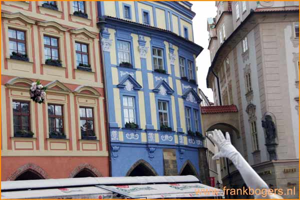 bruidsboeket opvangen