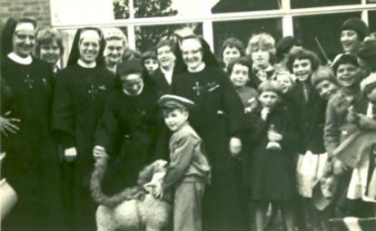 En..zijn schaap moest altijd mee