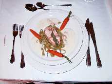 pasta met zalm