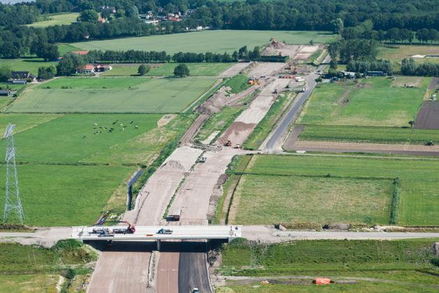 AANLEG VIADUCT A4 LEPELSTRAAT STEENBERGEN DASSENBERG