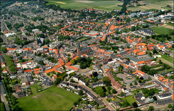 luchtfoto Baarle Nassau