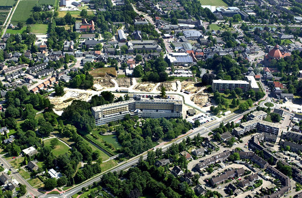 luchtfoto Aardenburg 