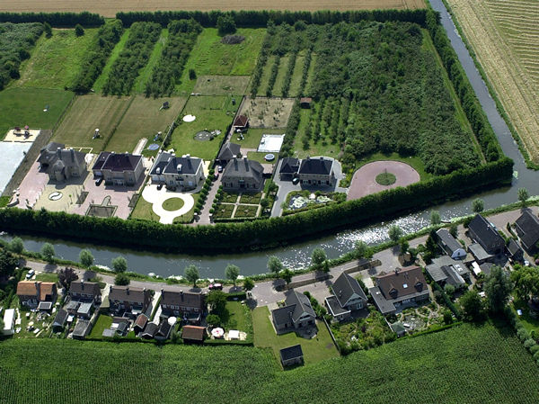 luchtfoto Aardenburg 
