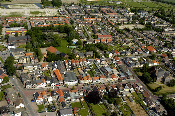 Oude landkaart 1560 Aardenburg 