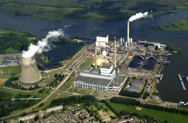 luchtfoto Aardenburg 