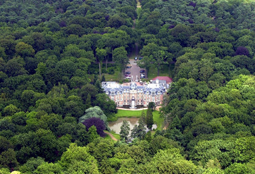 luchtfoto  boven Putte