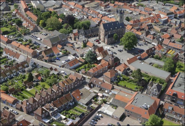 luchtfoto Sluis