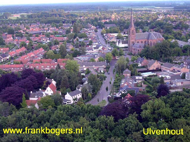 luchtfoto boven Ulvenhout