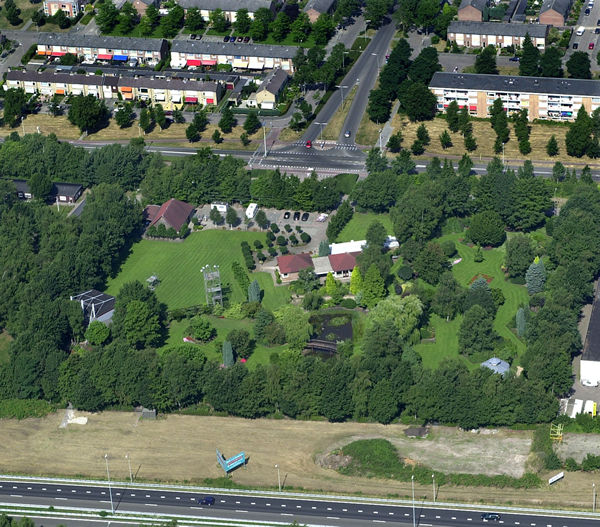 Luchtfoto Oosterhout Floralia
