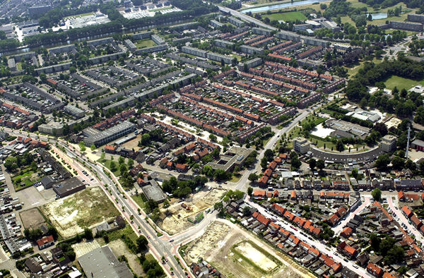 Luchtfoto Oosterhout de Slotjes