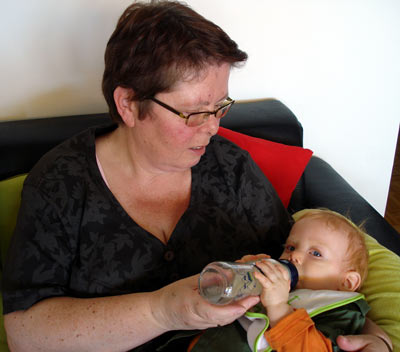 Nog een fles voeding of 3