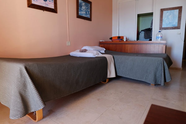 2 x 1 persoonsbedden