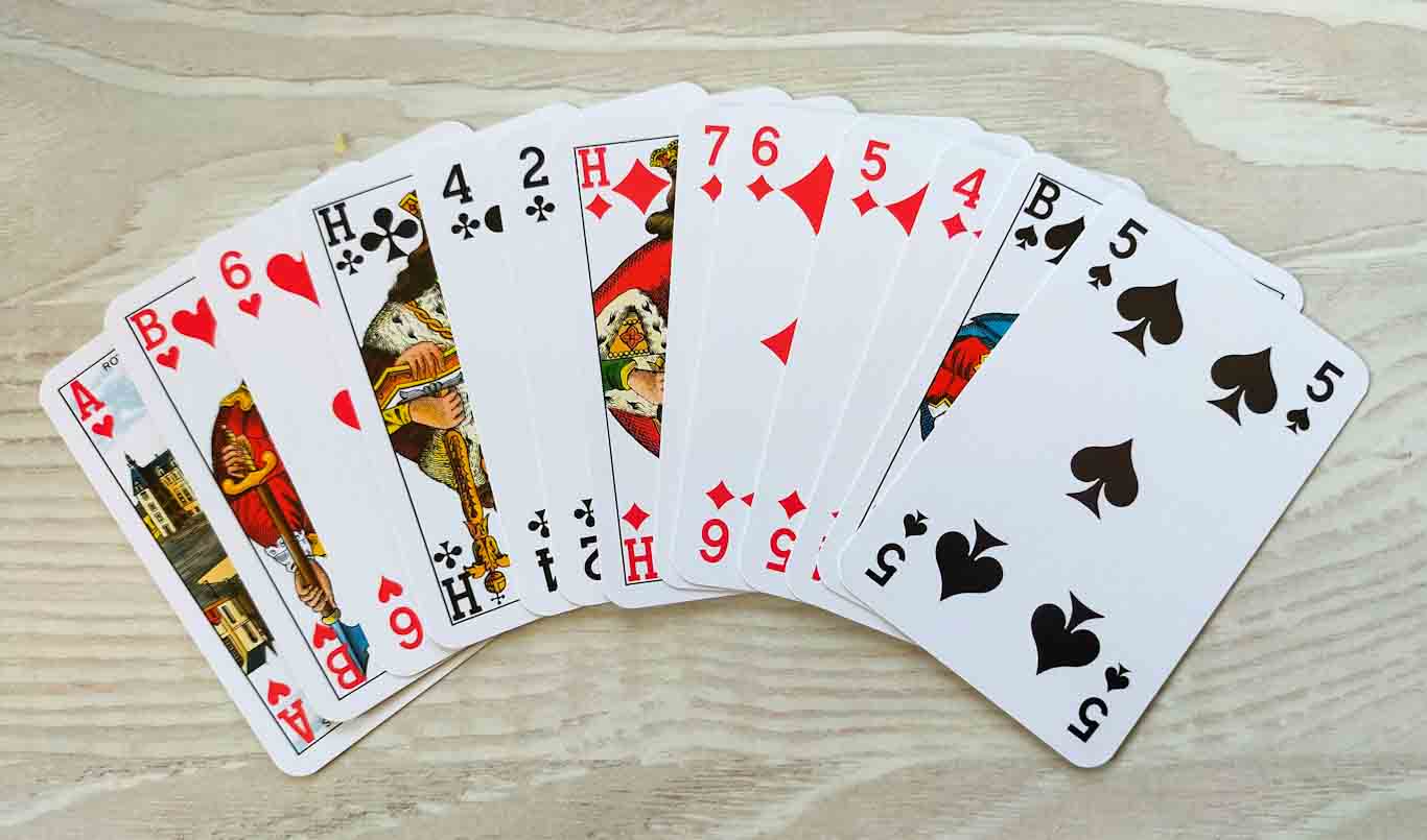 puntentelling kaartspel rikken  reglement