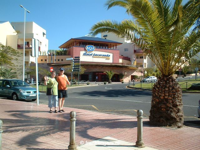met het gezin naar Jacaranda vliegvakantie Tenerife