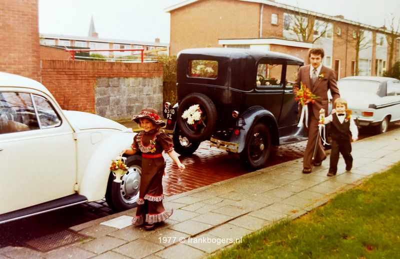 Trouwen in een Ford T oldtimer